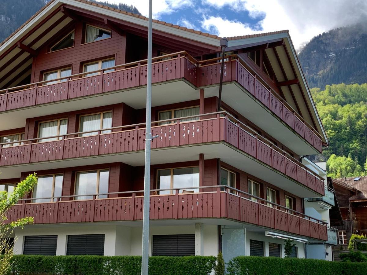 Seehaus / lake view apartment Iseltwald Buitenkant foto